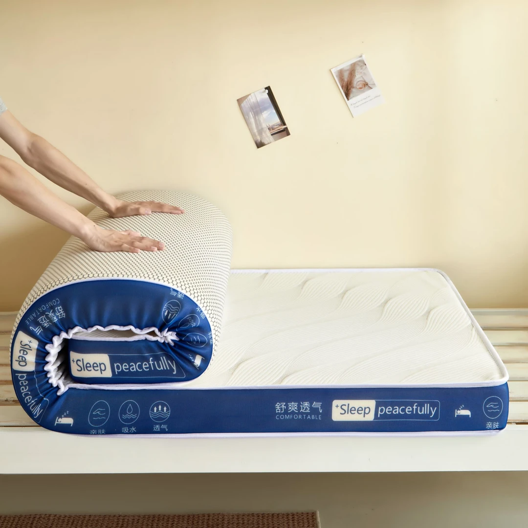 【针织布款】学生宿舍亲肤床垫双边立体上下铺单人透气加厚款