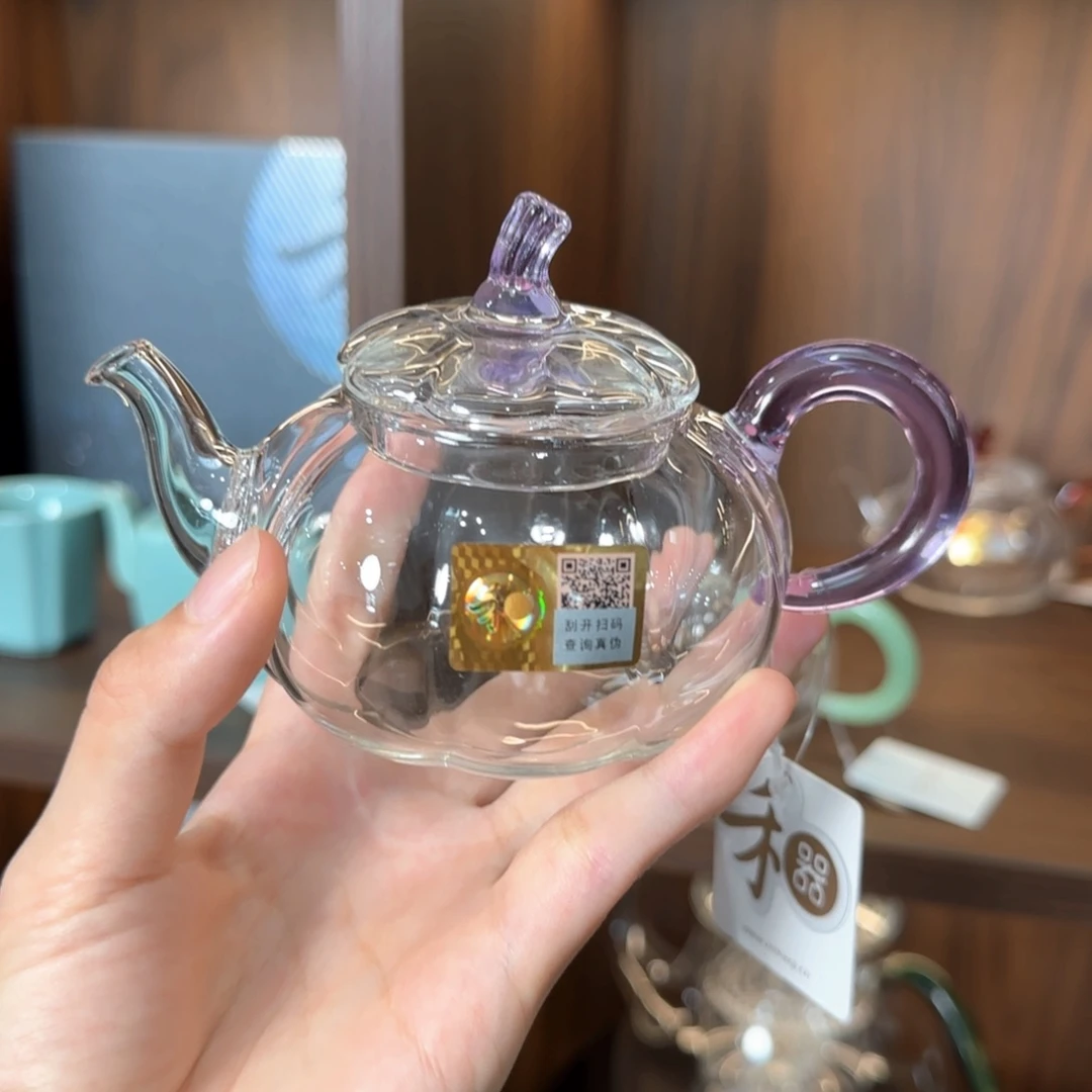 名****.禾器福蔓壶浅紫色