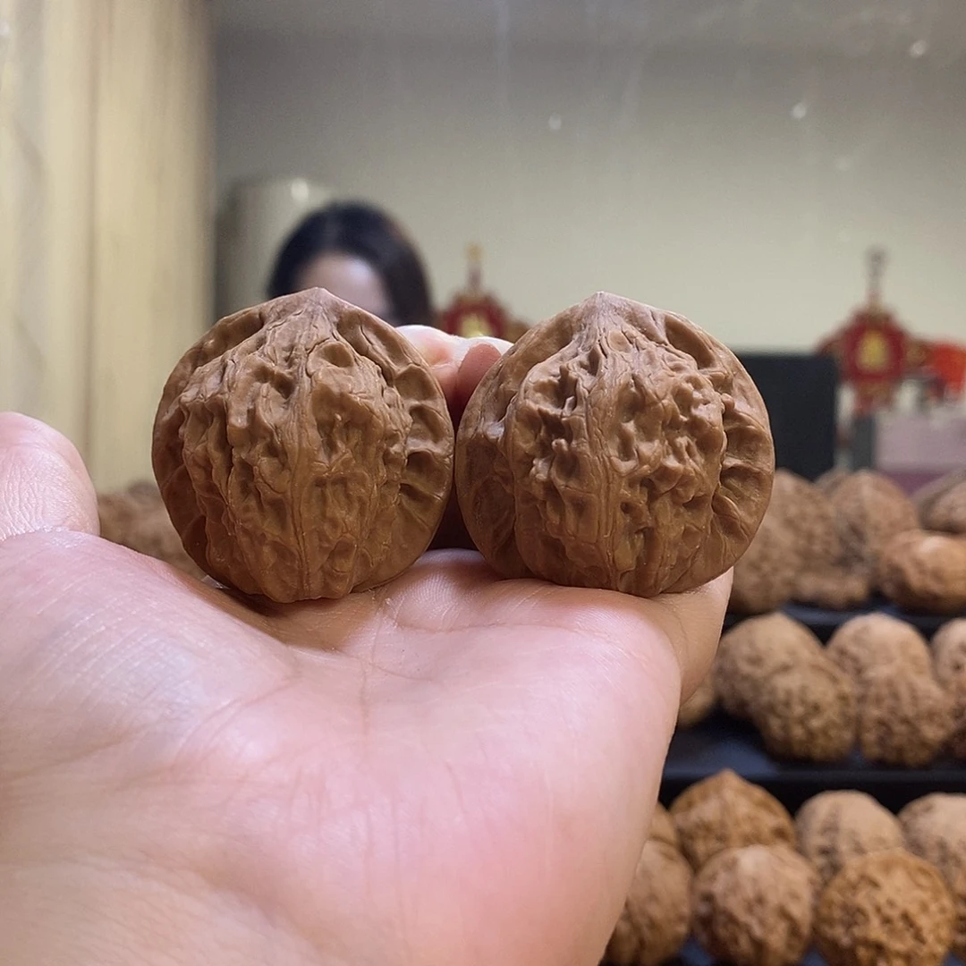 把件文玩核桃40血蟾