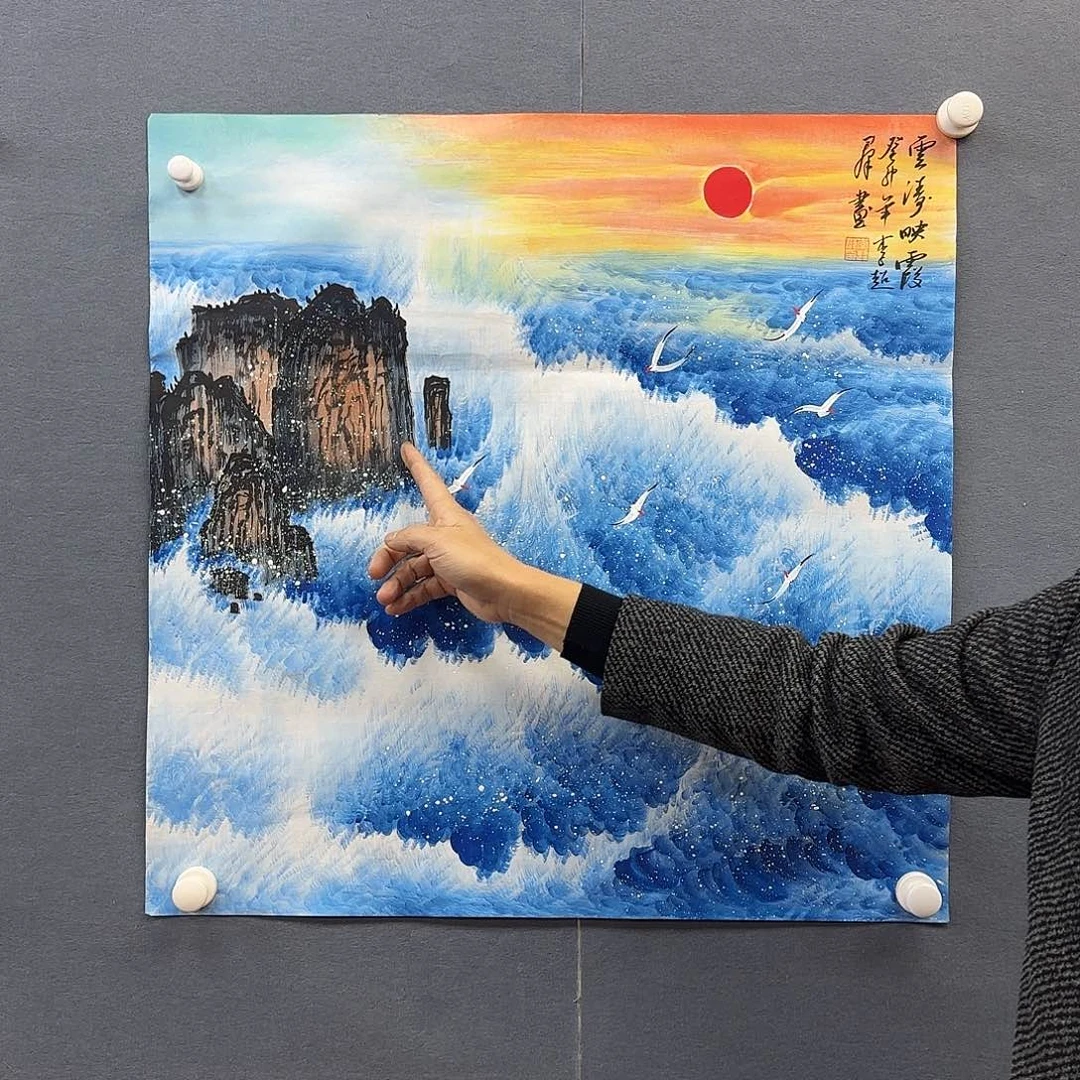 书法书法作品多次参加