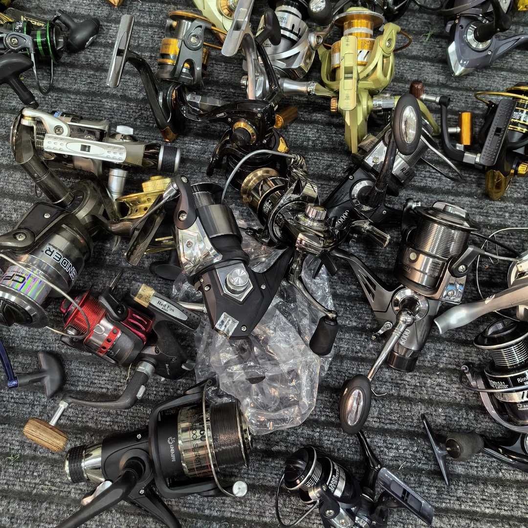 《2号仓》处理各种样品渔轮库存渔轮鱼线轮纺车轮远投轮瑕疵轮