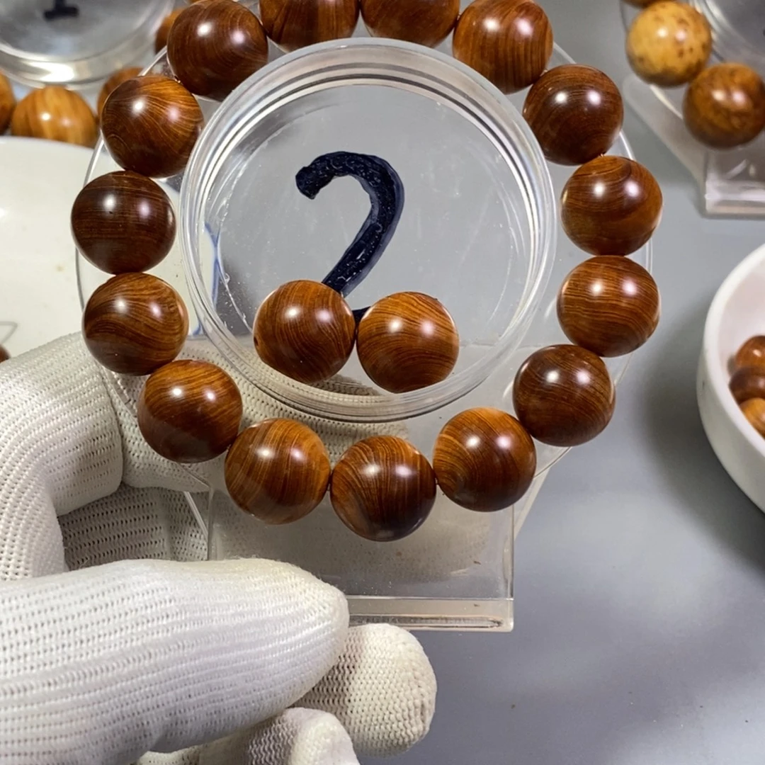 天***上手串/手链柏木1.5黑油炭化料味道醇厚太行陈化崖柏手串