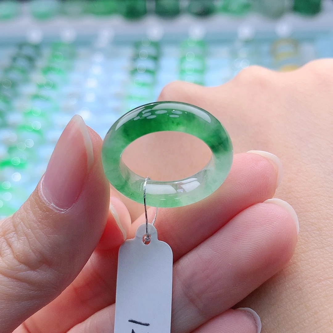 未镶嵌戒指翡翠A货缅甸翡翠