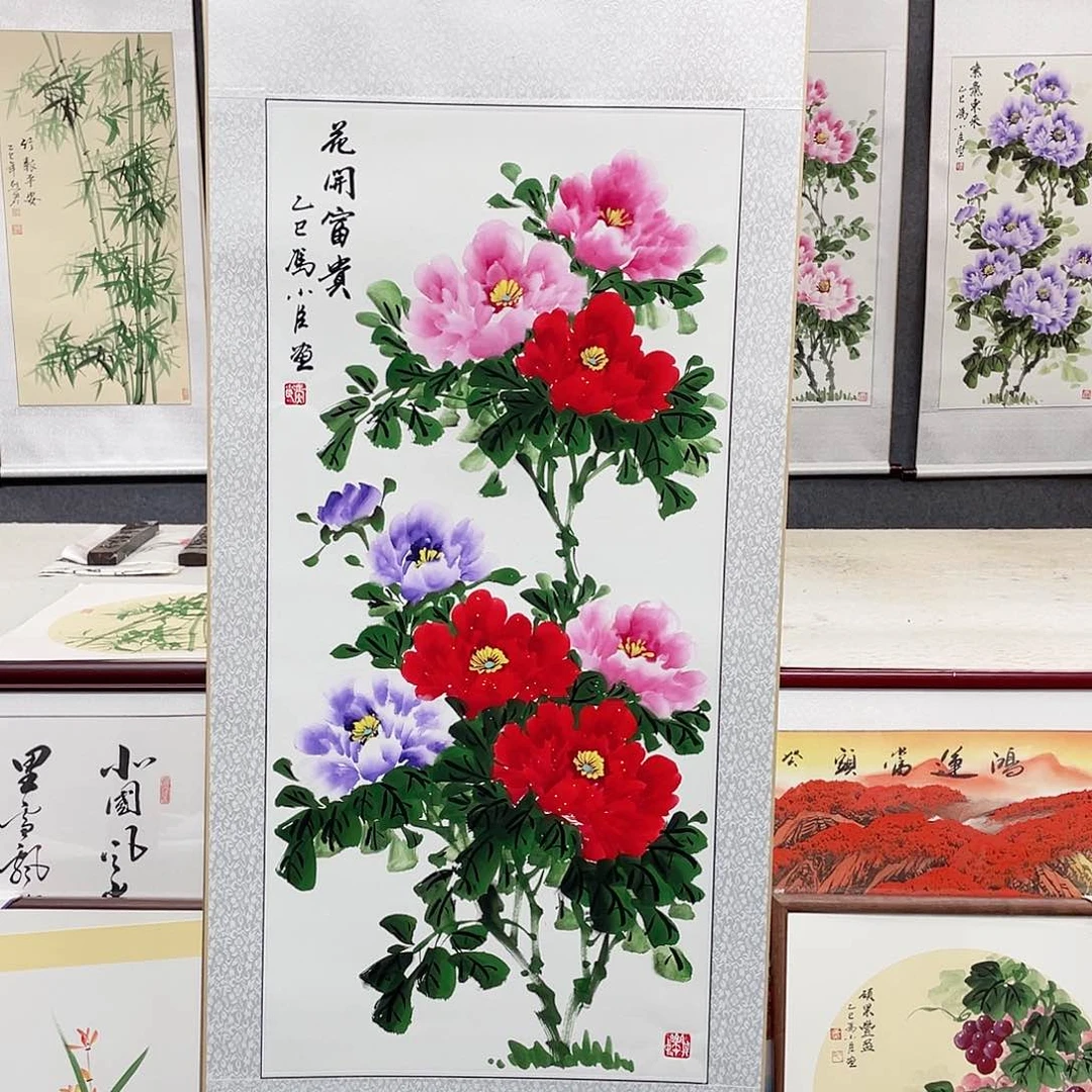国画手绘作品手绘作品