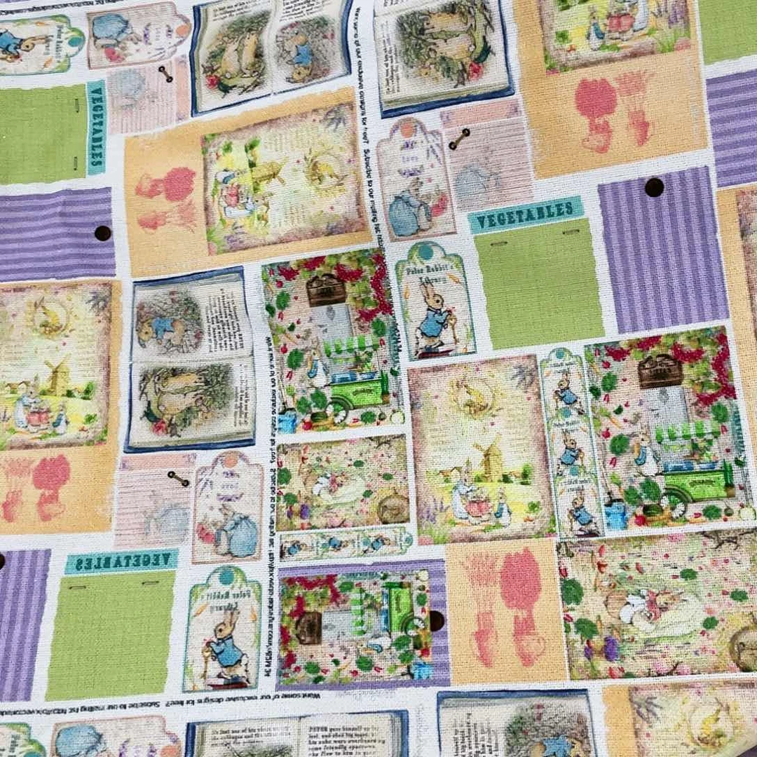 一米价纯棉双经双纬帆布1.5米宽果子布艺地卷