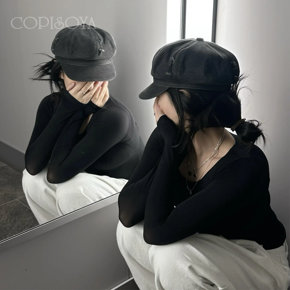 COPISOYA/凯佩詩雅新款牛仔风棒球帽子女复古XM209女士女款