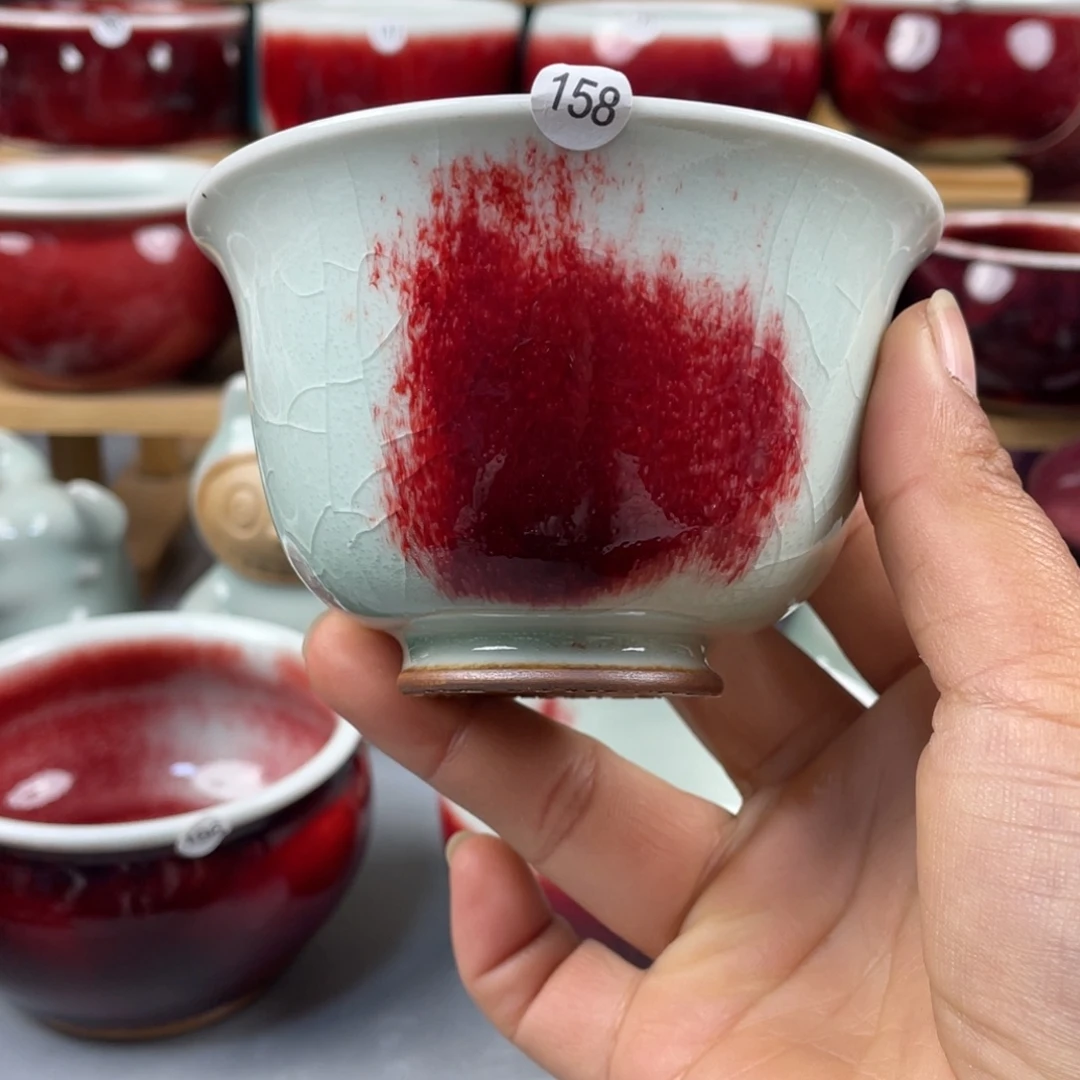 瓷片纯手工制作……微微瑕