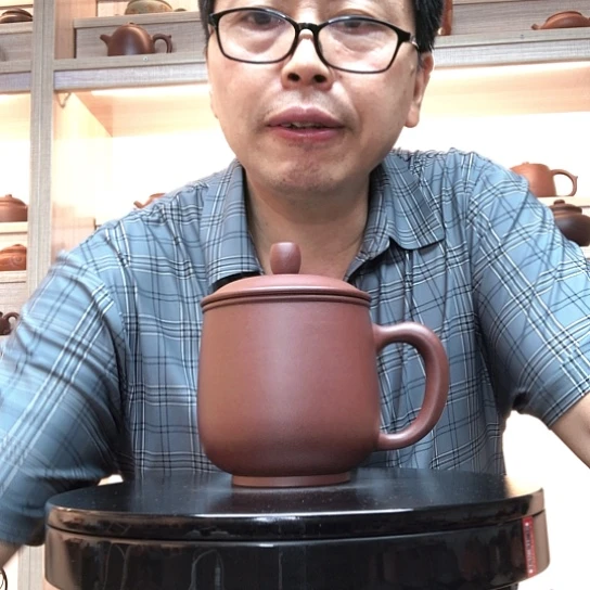 茶杯紫泥办公杯容量580