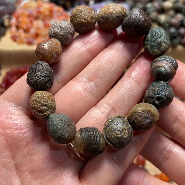 玛瑙/玉髓合金手链