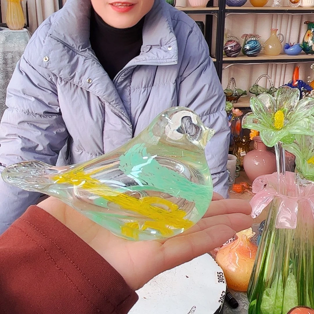 鸟 福利家悦琉璃工艺品