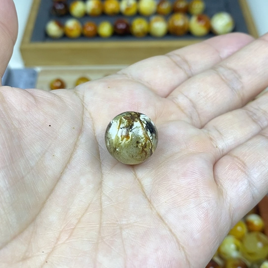 未镶嵌琥珀珠宝奇石赠*海蜜蜡