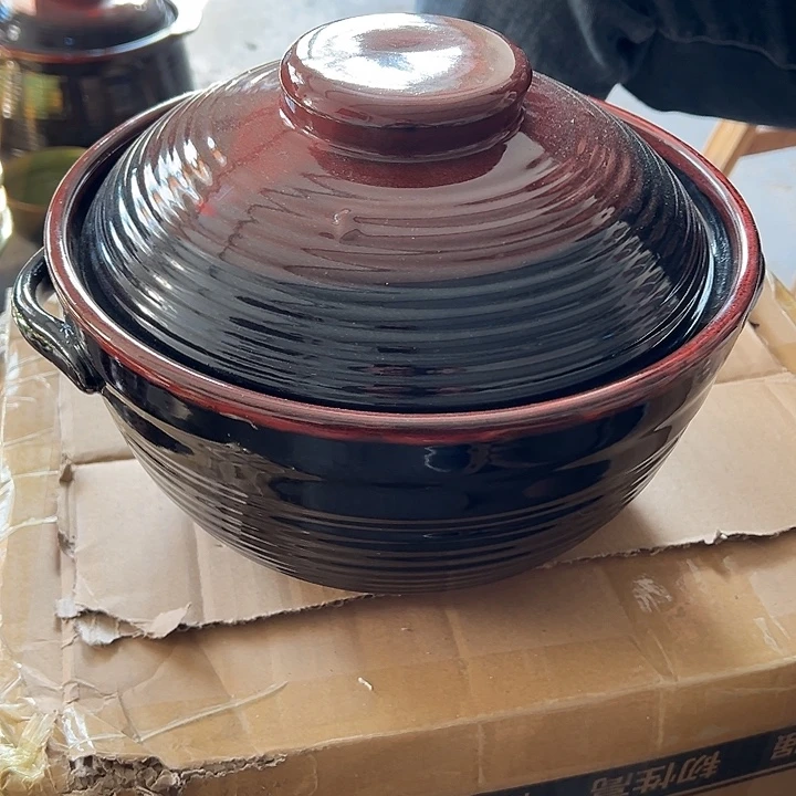 瓷粗瓷土锅23x12cm一支