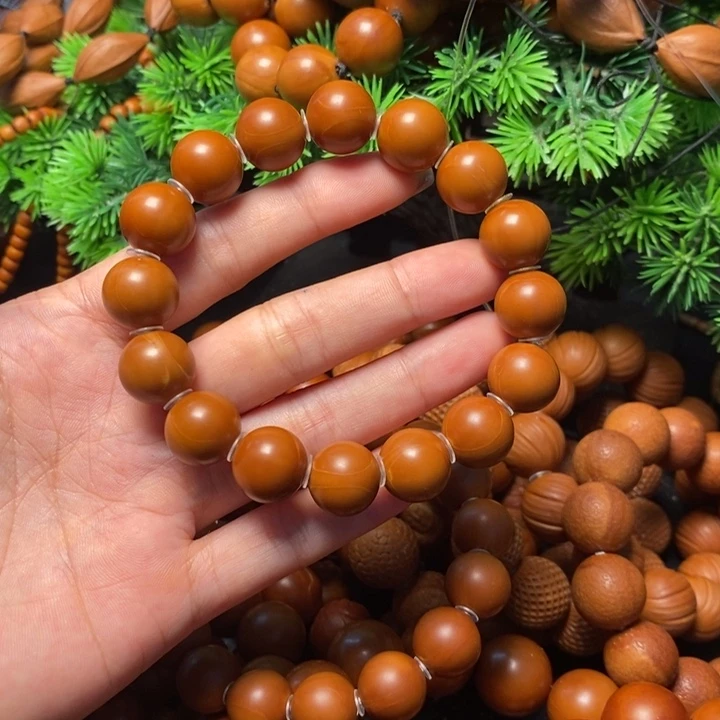 *****橄榄核手串1.35尺寸光珠