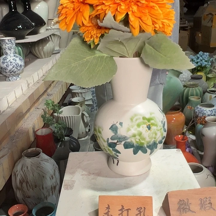 景德镇陶瓷花瓶花器微瑕