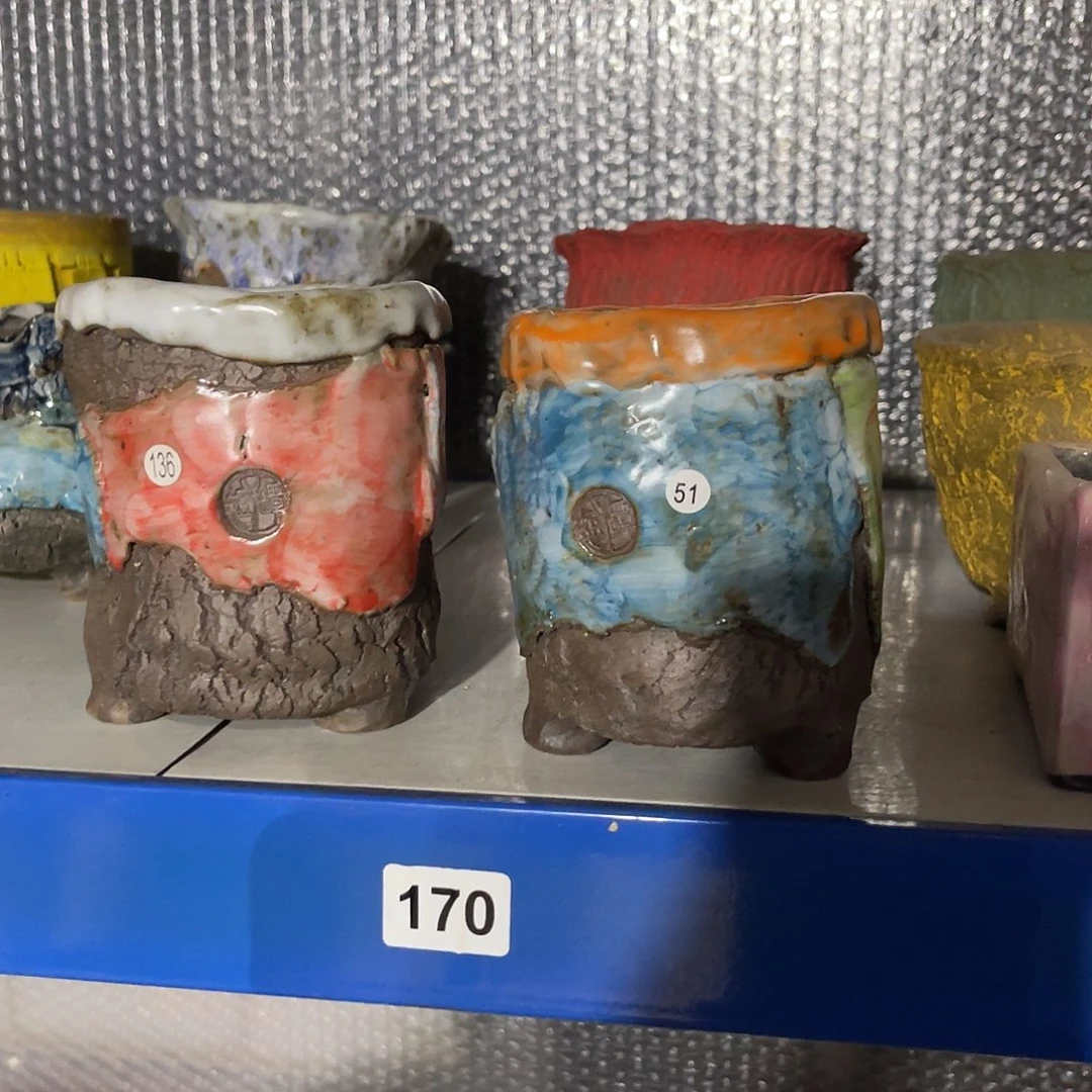 微瑕特价两个手捏老桩内口8外高10