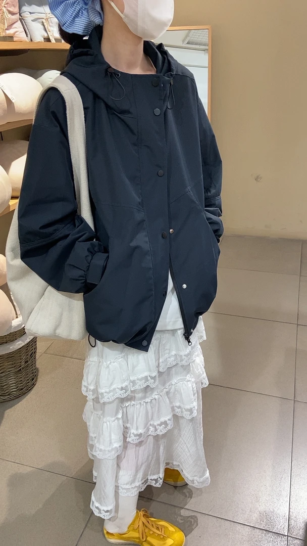 【休闲冲锋衣】欧尼家新款春季休闲冲锋衣外套
