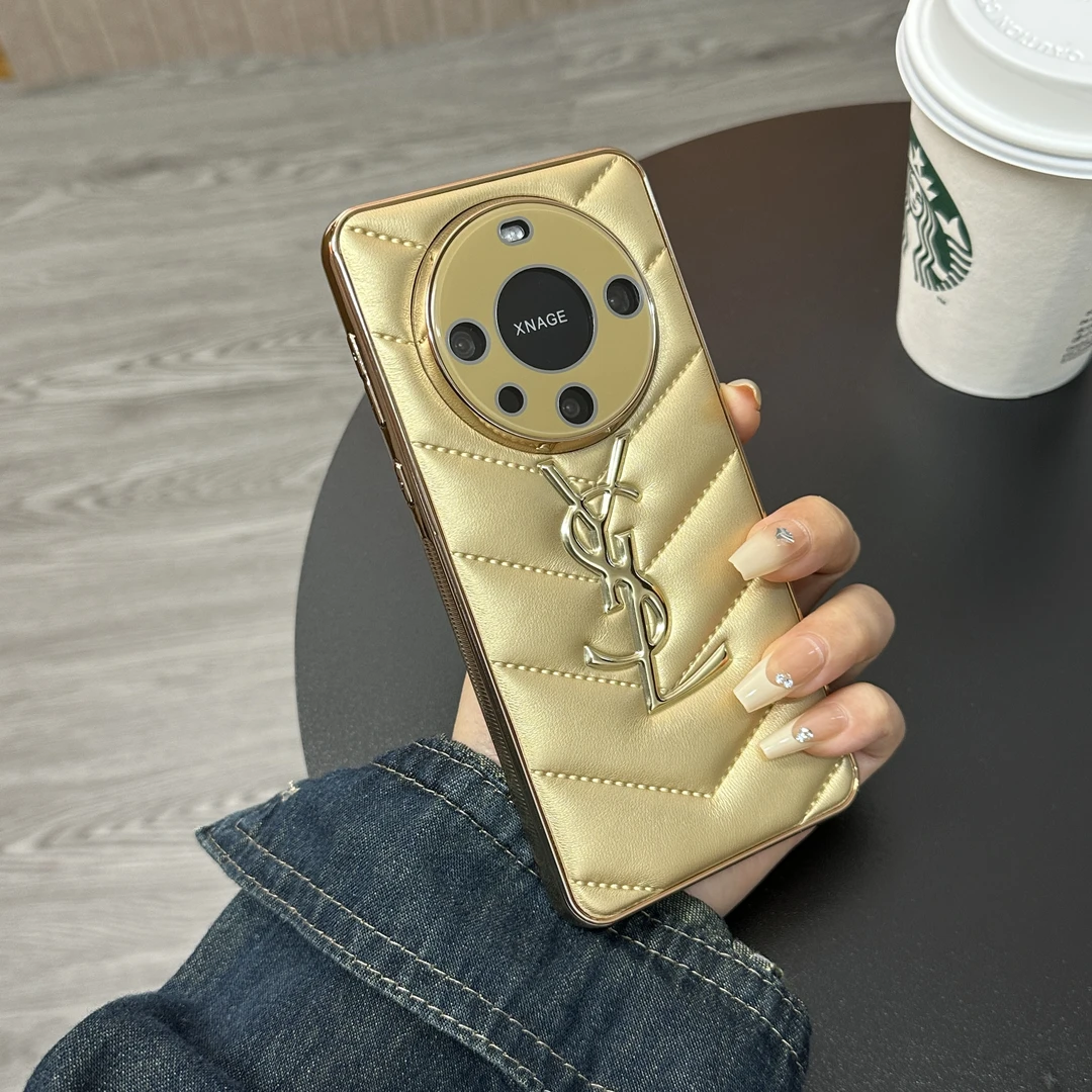 自带镜头膜适用华为mate70pro手机壳mate60pro新款70皮质杨树林80