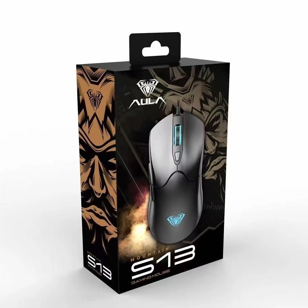 磊姐精选 狼蛛S13便携电竞鼠标 有线