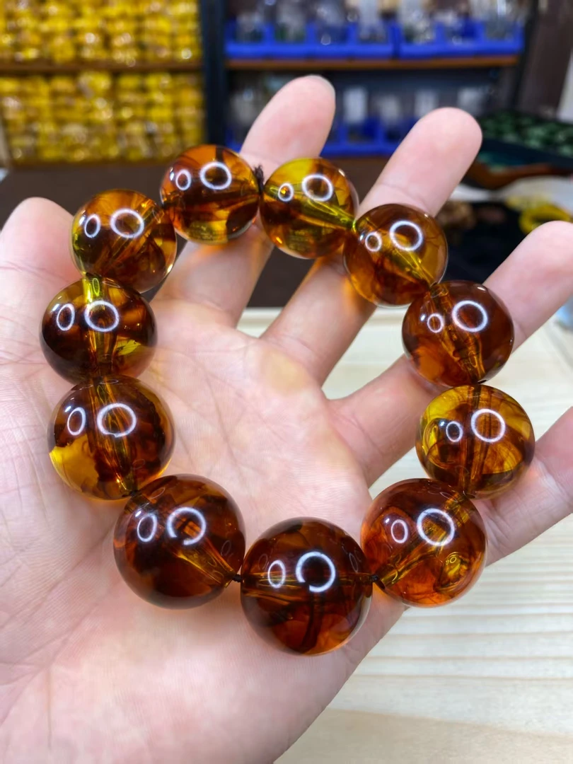 X2血药珀手串经典百搭款