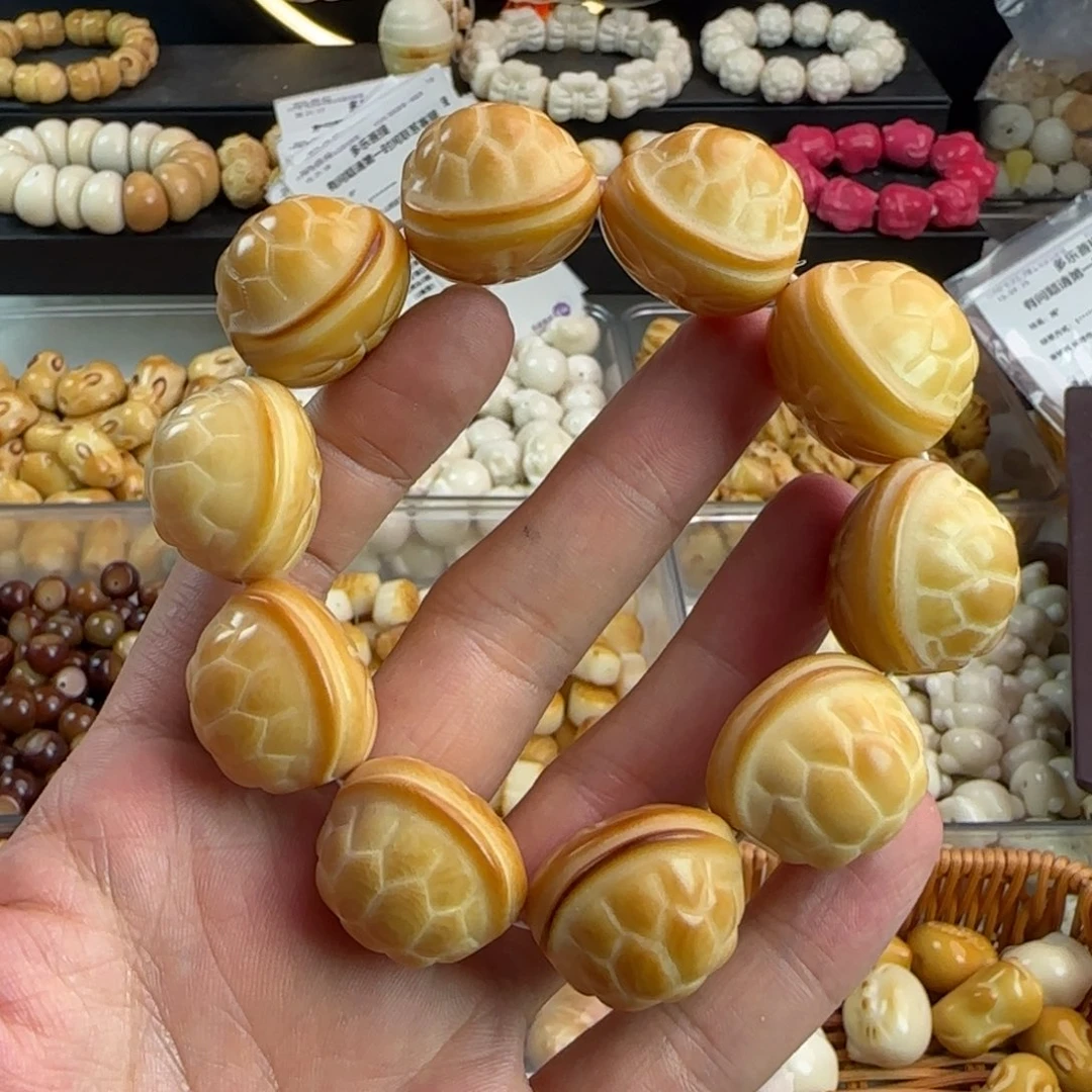 手串菩提根/象牙果全品炭烤卡25富甲手串一条