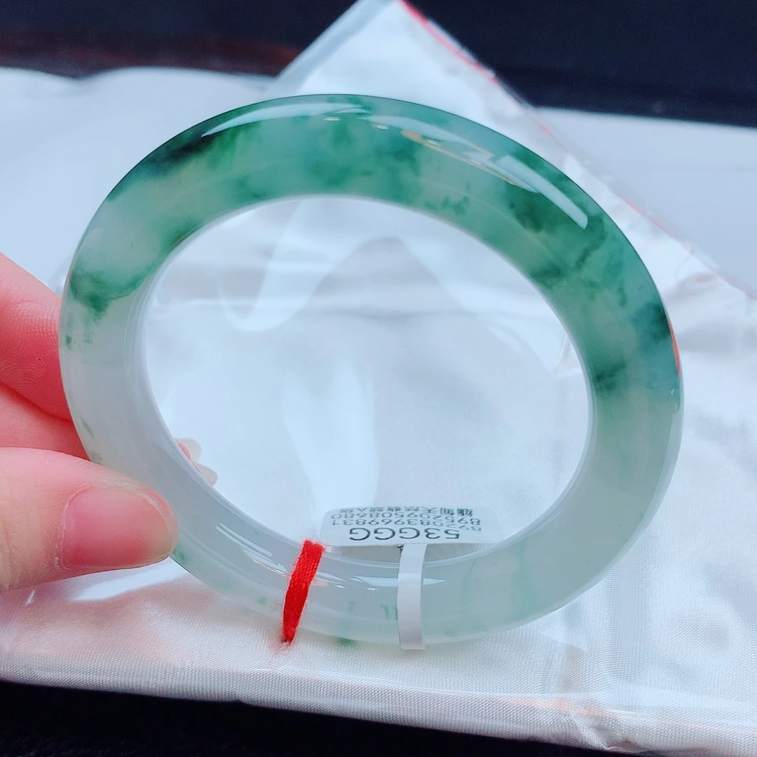 翡翠未镶嵌手镯缅甸天然翡翠A货手镯