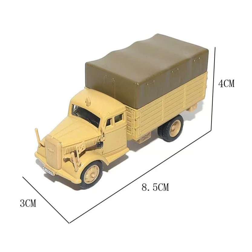【侃侃专属】1：72比例二战欧宝闪电卡车成品模型