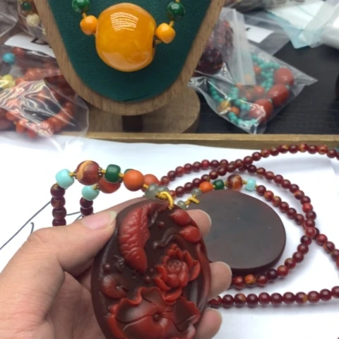 手链琥珀未镶嵌D83