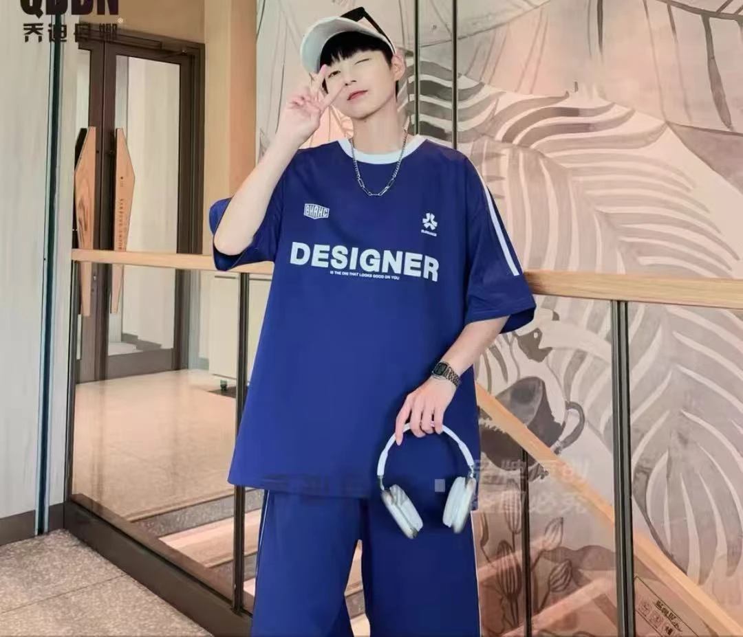 橙子家  3152#DESI印花青少年套装