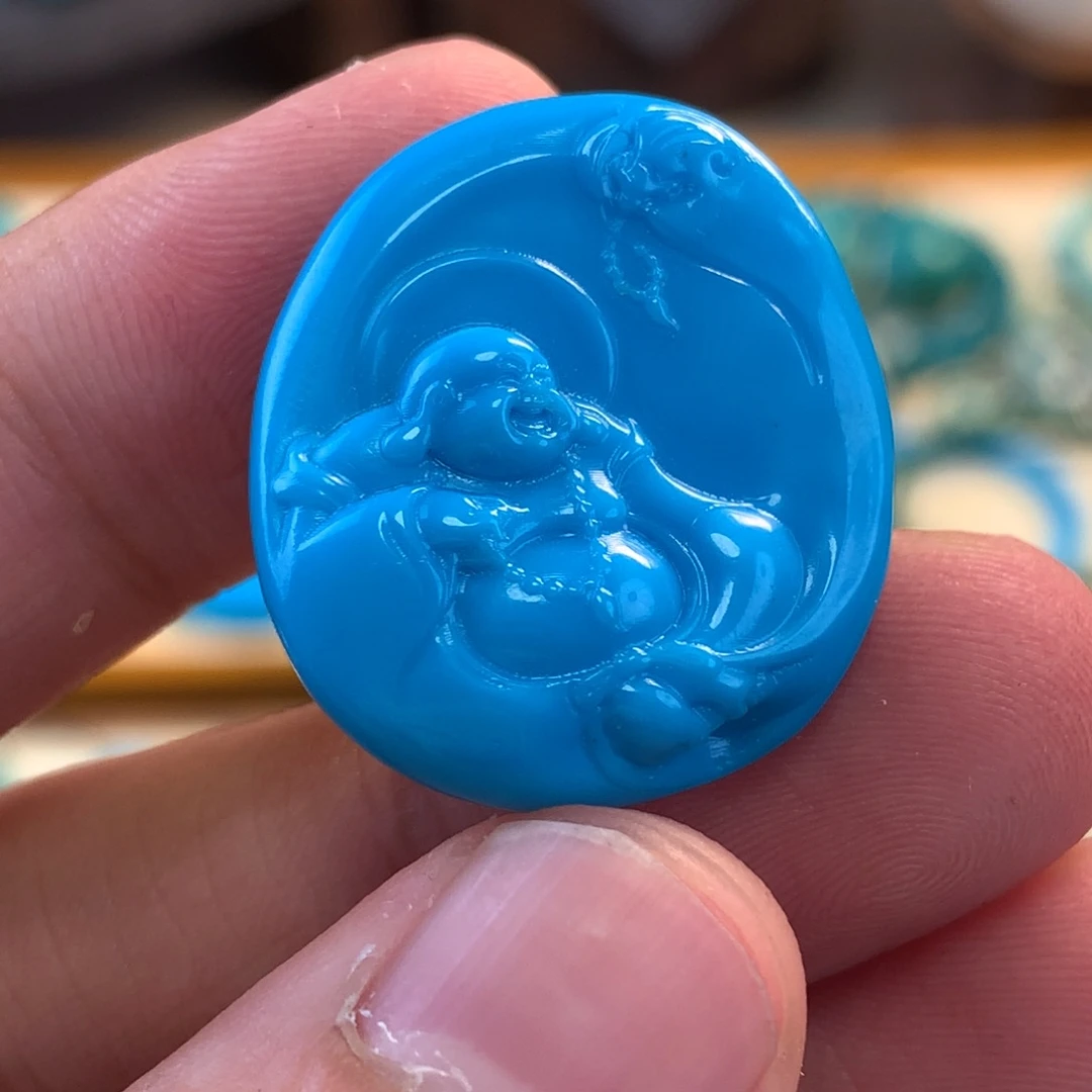 未镶嵌绿松石珠宝奇石