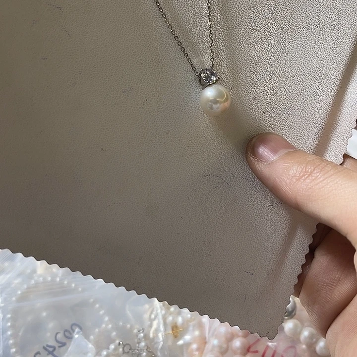 未镶嵌颈饰淡水珍珠00734