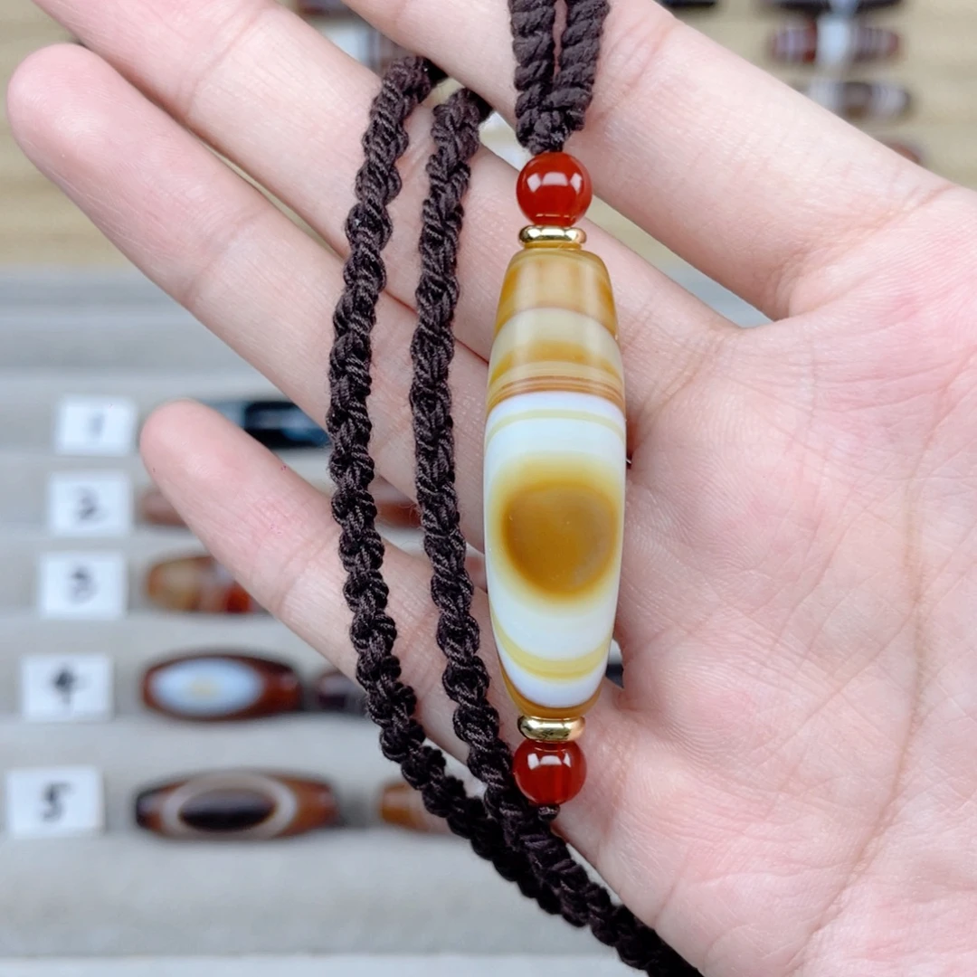 玛瑙/玉髓合金颈饰