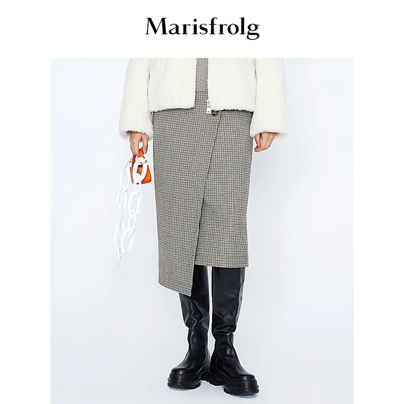 【达人专享】Marisfrolg玛丝菲尔半裙A1BW41452