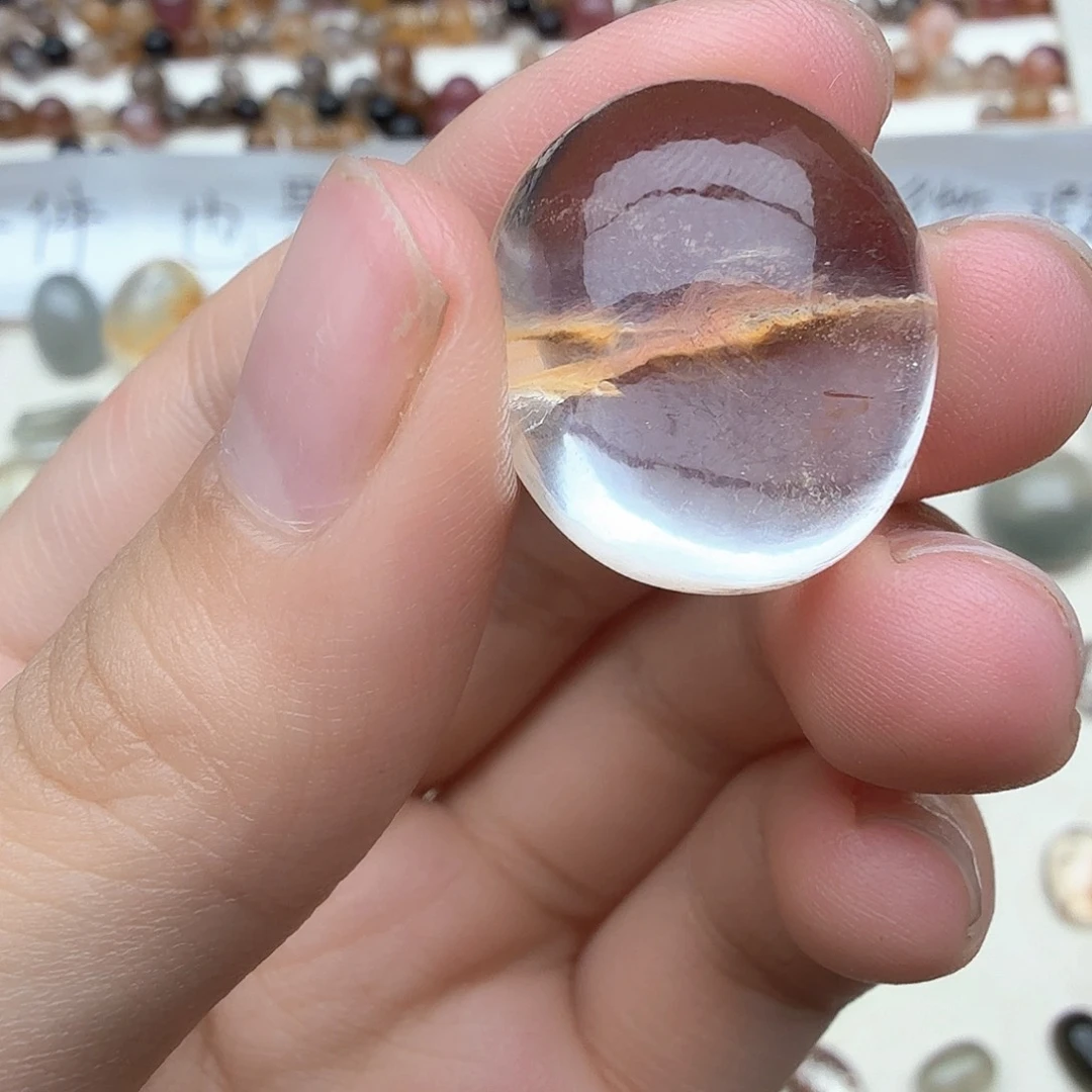 E***U未镶嵌珠宝半成品水晶