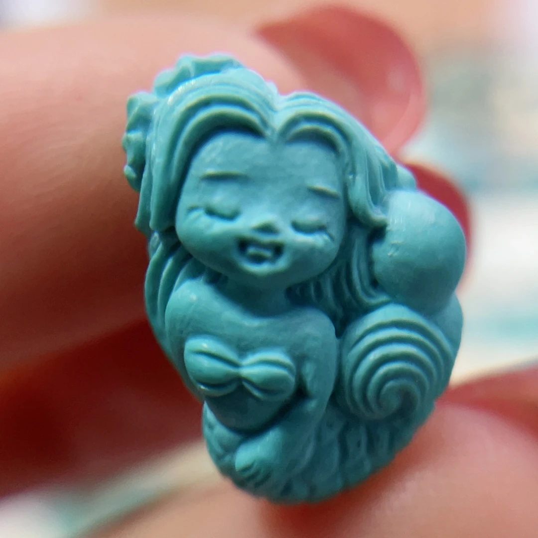 绿松石珠宝奇石未镶嵌