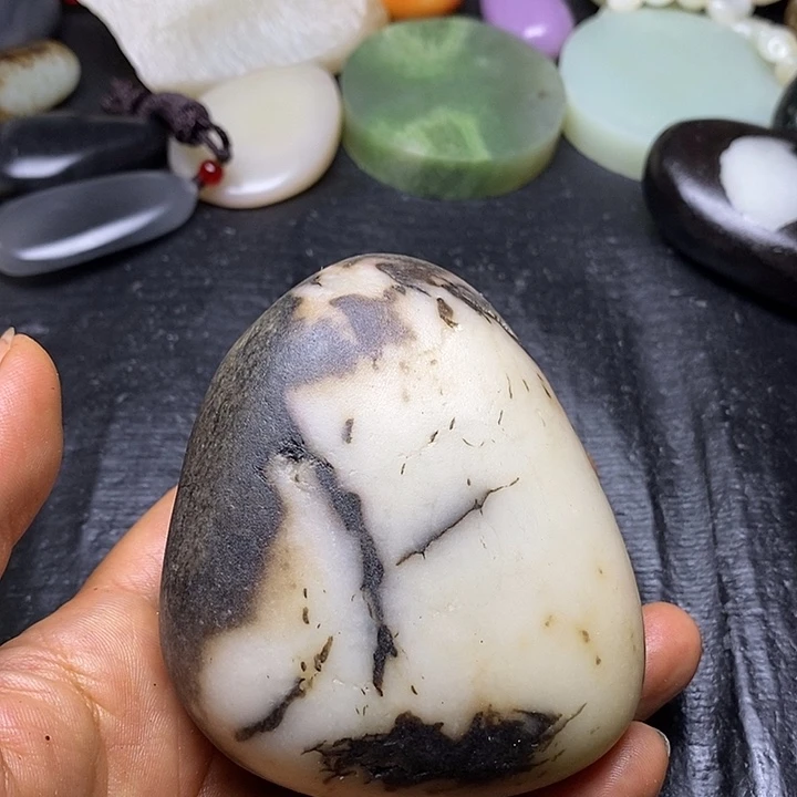 和田玉未镶嵌摆件
