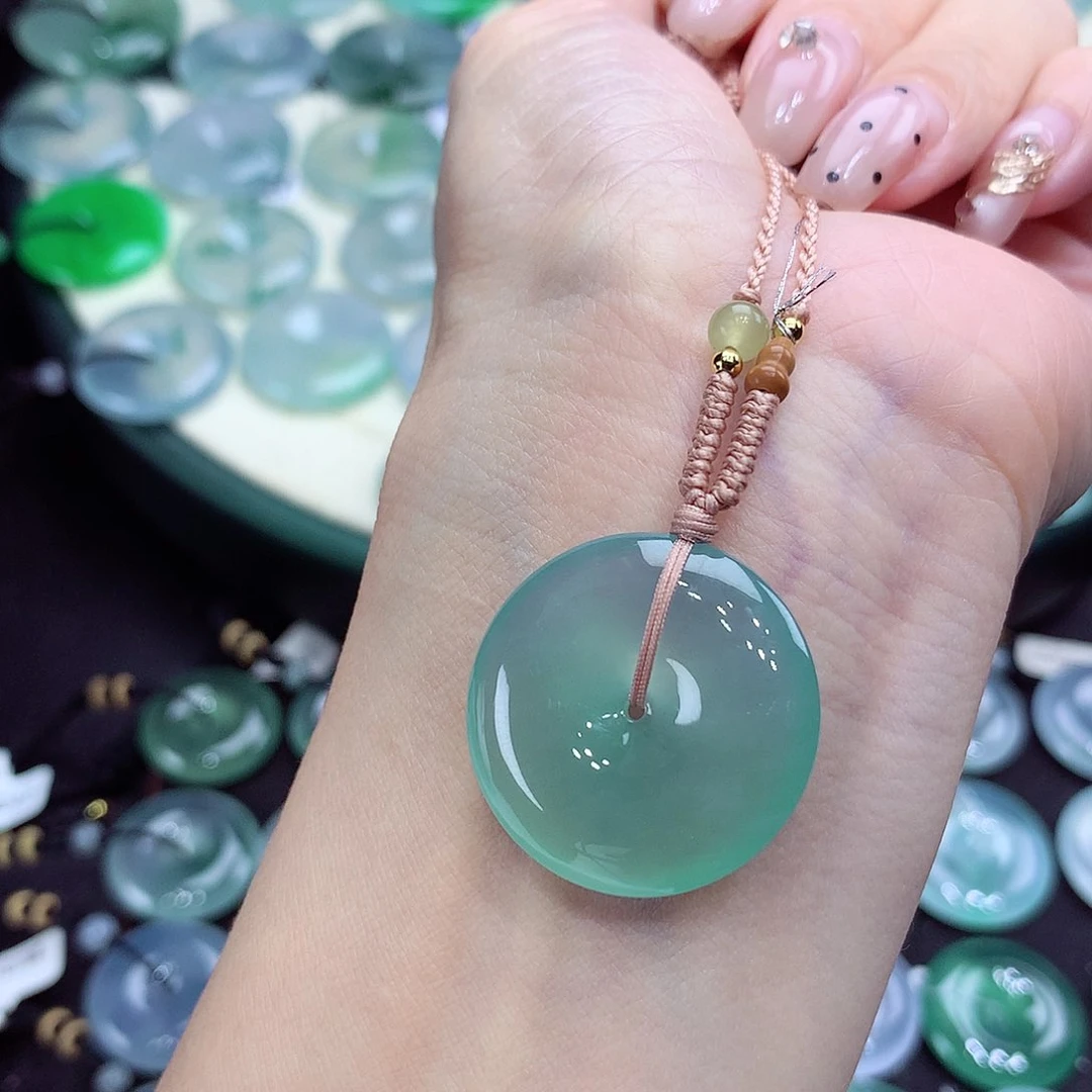 颈饰未镶嵌翡翠编号32尺寸26/5.6