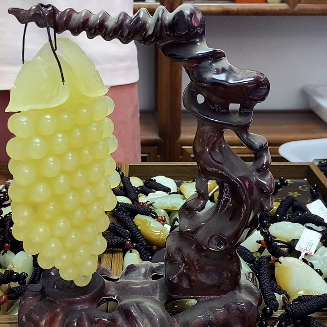 葡萄摆件可把玩收藏