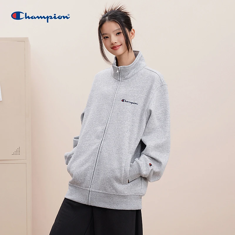 【粉丝专享】【立领开襟卫衣】Champion冠军运动风休闲时尚舒适百搭