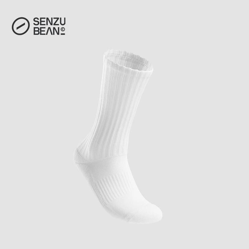 SENZU BEAN新款5A抗菌中长筒袜透气吸汗SZB美式篮球休闲运动袜子