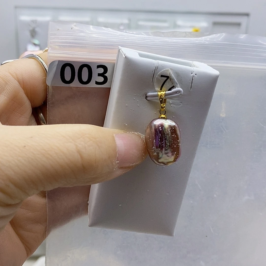 颈饰合金淡水珍珠