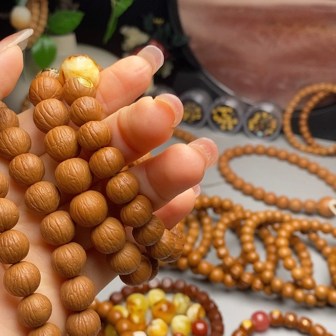 南***香吊坠文玩核桃聚宝盆