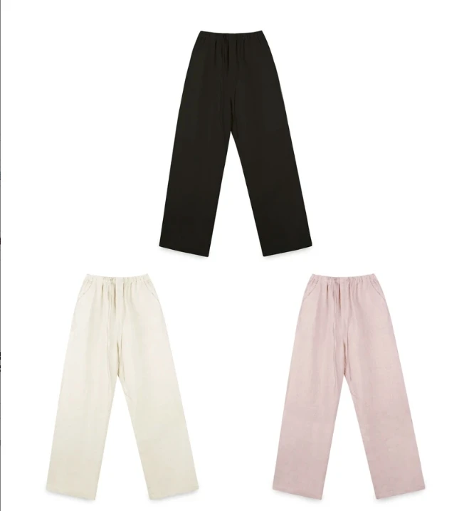 ［IAMMEIYA］-大骨架穿搭   亚麻裤子9029