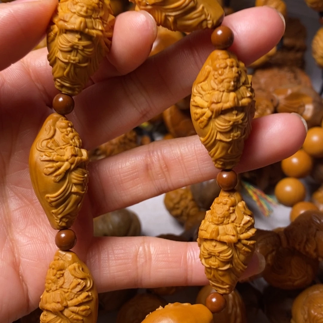 马***生橄榄核手串/手链千手观音