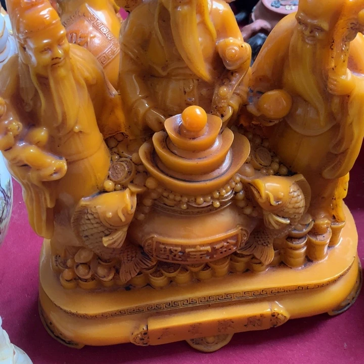 石材摆件的时候还在犹豫