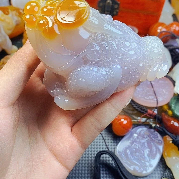 石***)玛瑙/玉髓未镶嵌玛瑙