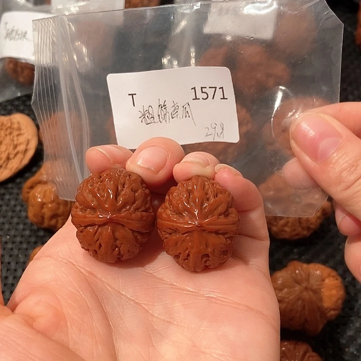 文玩核桃吊坠春**雨粗筋南瓜手捻