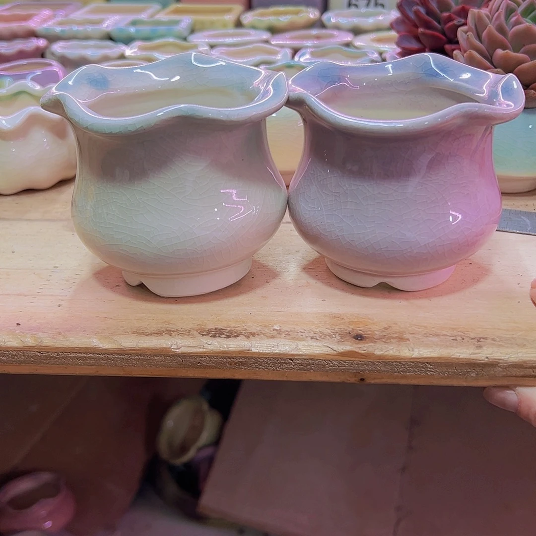 陶瓷花盆当场凑满12包邮