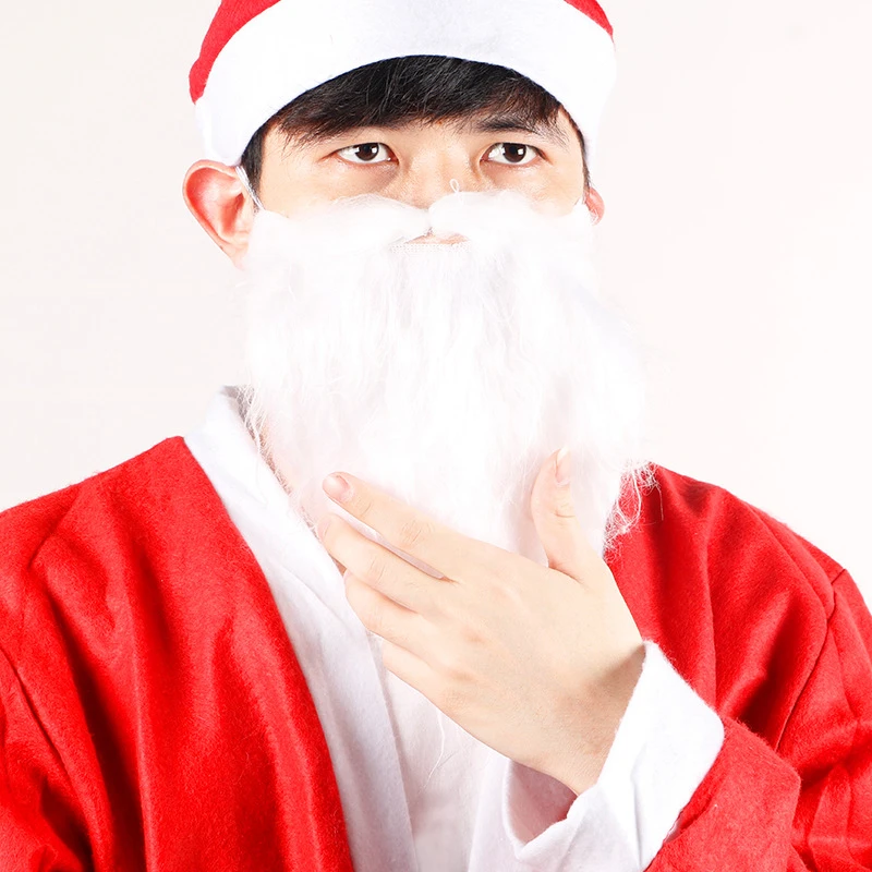 圣诞老人服装圣诞节舞会派对角色扮演成人装扮表演出无纺布衣服