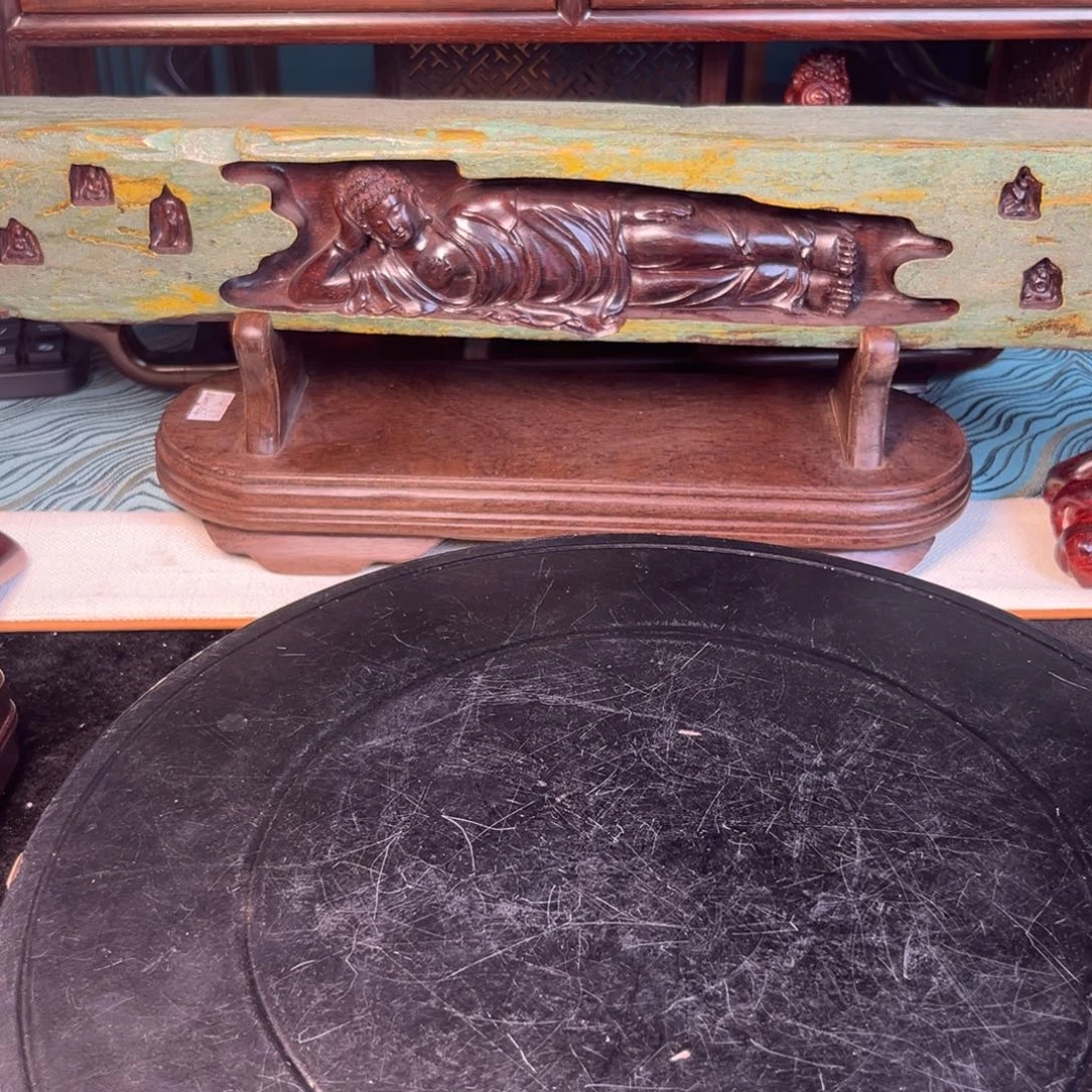 一***林印度小叶紫檀卧佛