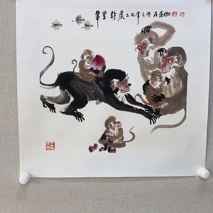 国画亲笔手绘原创